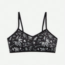 ROMWE Goth Sujetador con estampado