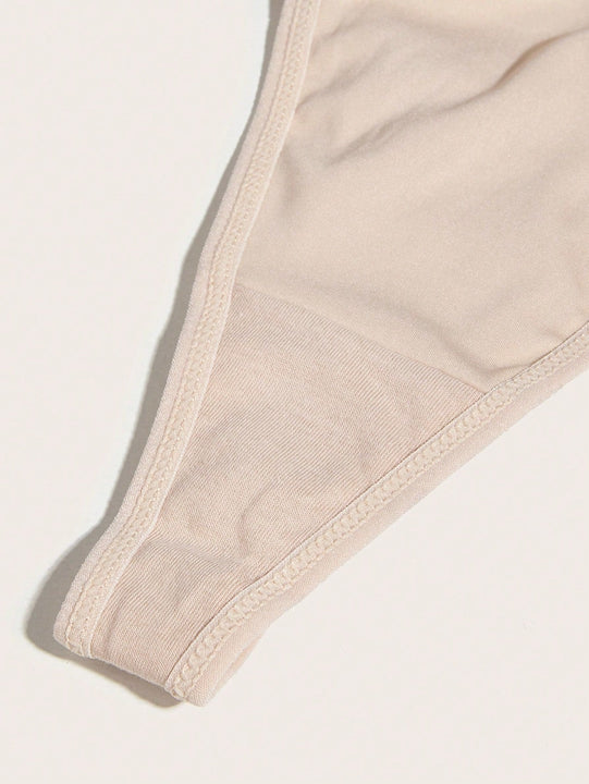 3 piezas Tanga unicolor