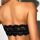 Sujetador Bandeau De Encaje Floral, Lenceria