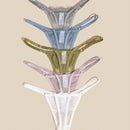 Underwear&sleepwear basics 5 paquete de ropa interior de encaje floral con lazo en la parte delantera