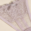 Underwear&sleepwear basics 5 paquete de ropa interior de encaje floral con lazo en la parte delantera