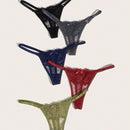 Underwear&sleepwear basics 5 paquete de ropa interior de encaje floral con lazo en la parte delantera