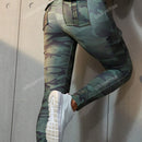 Leggings deportivos de cintura alta, color rosa, con multiples bolsillos con solapa, cinturilla ancha, para correr, yoga, fitness, pantalones ajustados, pantalones de entrenamiento informales