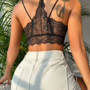 Lenceria Con Encaje Floral Bralette