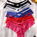 Conjunto de ropa interior romantica y sensual de diseno de encaje para mujeres (5 piezas)