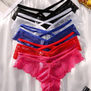 Conjunto de ropa interior romantica y sensual de diseno de encaje para mujeres (5 piezas)