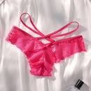Conjunto de ropa interior romantica y sensual de diseno de encaje para mujeres (5 piezas)