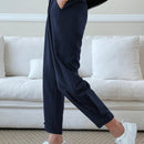 DAZY Pantalones Cortos Solidos Con Pliegues Y Detalles De Pliegues