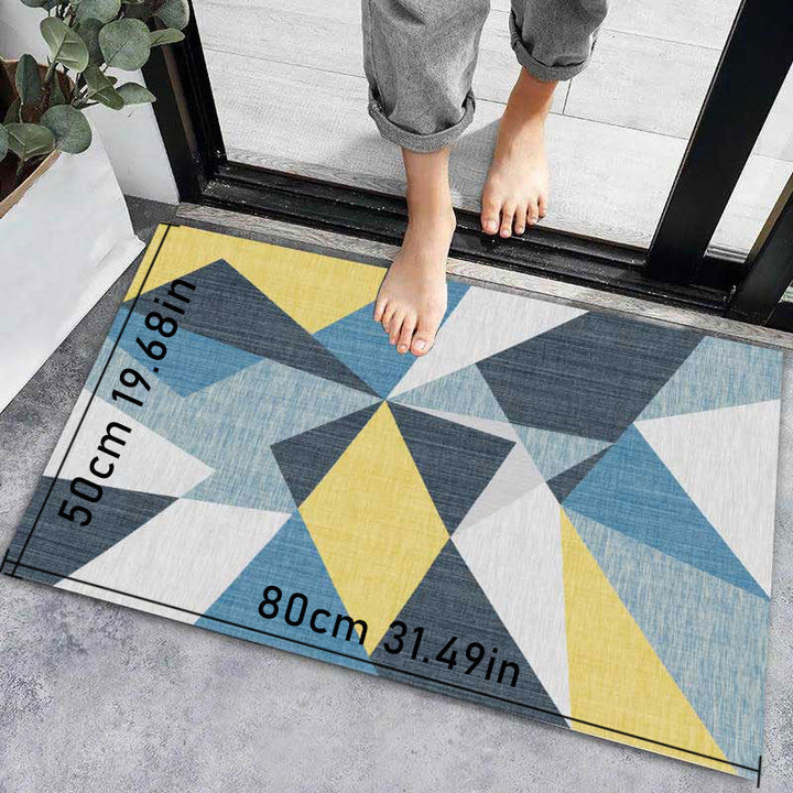 Alfombrilla Antideslizante para Puerta, Alfombra de Baño, Tapete para Entrada del Dormitorio y Sala de Estar