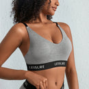 Leisure Sujetador sin aro con estampado de letra