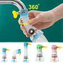 1 pza./3 pzas./6 pzas. Grifo telescópico flexible para cocina, rociador que ahorra agua, cabezal de filtro de agua de refuerzo para ducha o cocina, filtro de extensión de agua ajustable en 360 grados, grifo de agua para ducha, extensor de grifo para duch