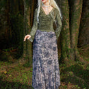 Sweetness Blusa Marchita De Cordones Y Encajes En Contraste