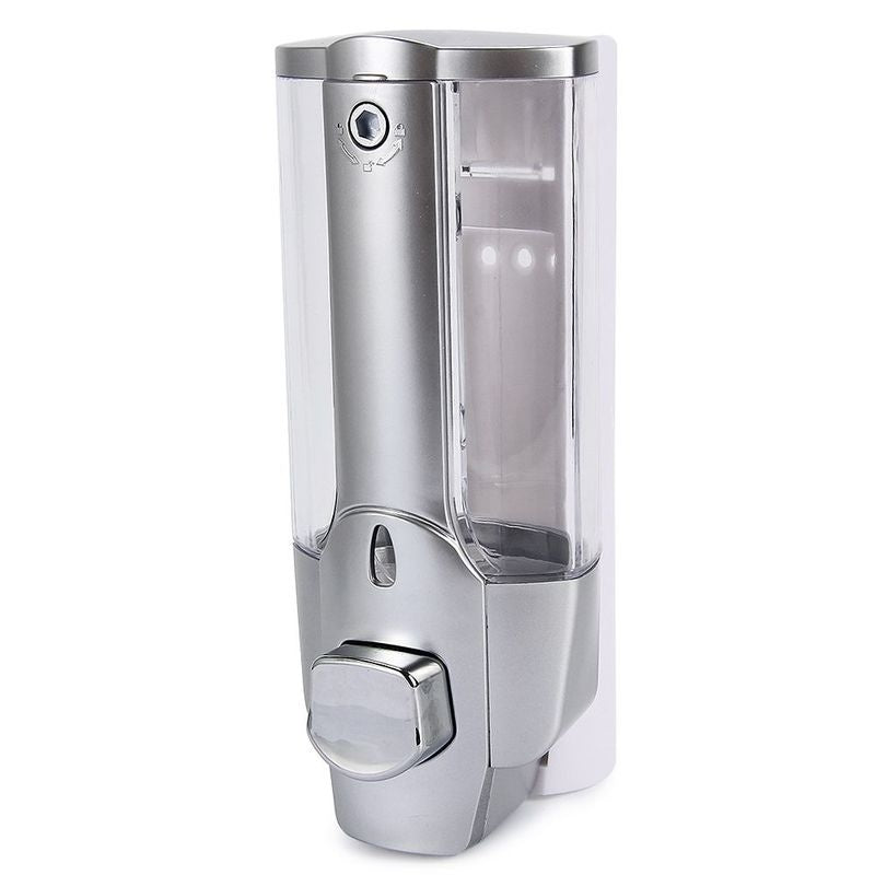 Dispensadores De Jabón Manuales De 1 Pieza, Bomba Dispensadora De Jabón Manual Montada En La Pared, Contenedor De Gel De Ducha De Loción De Champú De 350 Ml, Dispensador De Loción De Plástico Para Baño, Accesorios De Baño