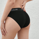 Leisure Conjunto De Sujetador Impreso En Letras Negras Para Las Mujeres, Conjunto De Lenceria