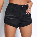 EZwear Shorts en mezclilla bajo de doblez