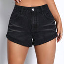 EZwear Shorts en mezclilla bajo de doblez