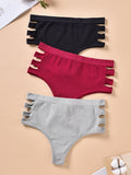 3 piezas Calzoncillos con abertura lateral