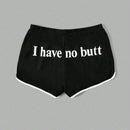 EZwear Shorts delfin unidos en contraste con estampado de slogan