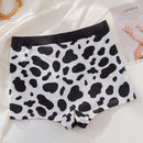 Boyshorts con estampado de vaca