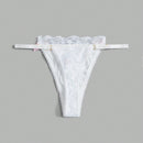 ROMWE Kawaii Tanga con estampado de oveja con diseno de lazo