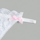 ROMWE Kawaii Tanga con estampado de oveja con diseno de lazo