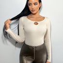 SXY Jersey con abertura delantera tejido de canale