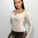 SXY Jersey con abertura delantera tejido de canale