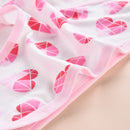 7 piezas Calzoncillos con corazon & con estampado de rayas
