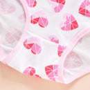 7 piezas Calzoncillos con corazon & con estampado de rayas