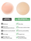 4 piezas Almohadillas autoadhesivas de silicona para Brasier, cubiertas lavables para pezones