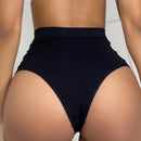 Panties con control abdominal y elevacion sin costuras de cintura alta para mujeres, ropa interior transpirable y huecos en estilo europeo y americano