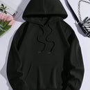 Ezwear sudadera con capucha con cordon, forro termico, diseno grafico de eslogan: "la vida del cielo estrellado puede tener siempre arrepentimiento, pero el futuro todavia es bueno"