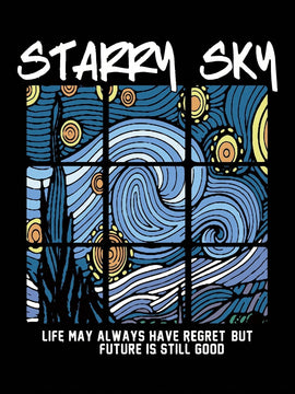 Ezwear sudadera con capucha con cordon, forro termico, diseno grafico de eslogan: "la vida del cielo estrellado puede tener siempre arrepentimiento, pero el futuro todavia es bueno"