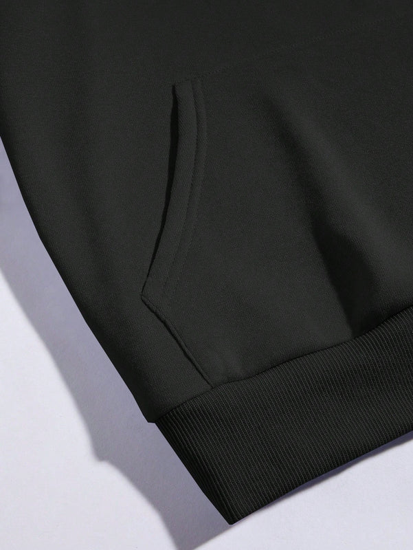 Ezwear sudadera con capucha con cordon, forro termico, diseno grafico de eslogan: "la vida del cielo estrellado puede tener siempre arrepentimiento, pero el futuro todavia es bueno"