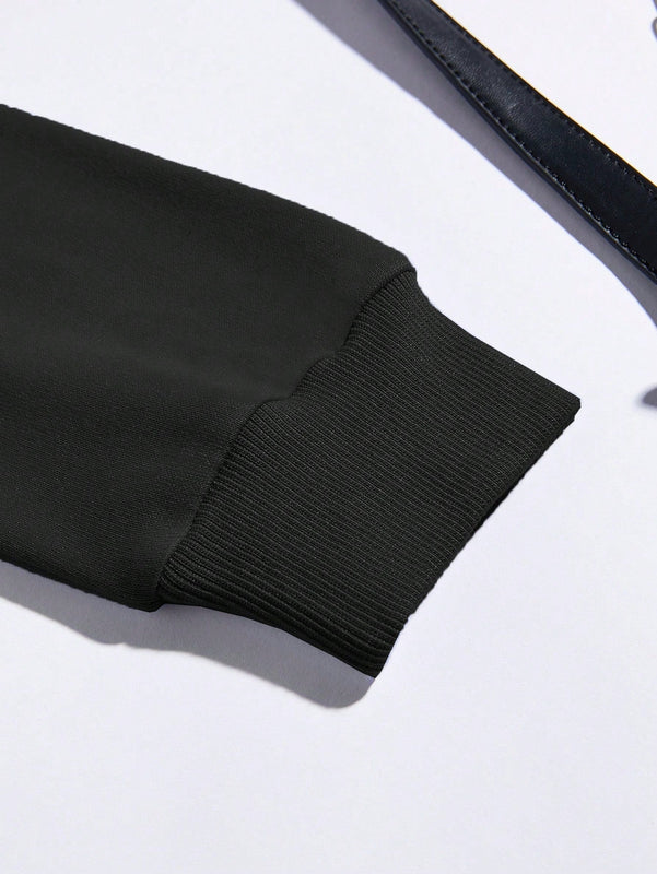 Ezwear sudadera con capucha con cordon, forro termico, diseno grafico de eslogan: "la vida del cielo estrellado puede tener siempre arrepentimiento, pero el futuro todavia es bueno"