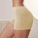 Shorts de seguridad de unicolor y simple para mujer, uso diario casual