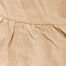 LUNE Pantalones unicolor con diseno con bolsillo