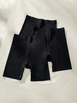 3 piezas shorts de seguridad unicolor
