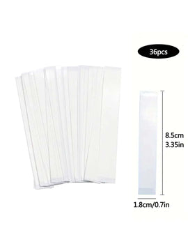 36 piezas Adhesivo doble faz cinta ropa cinta moda cinta con todo fuerte para amable piel con de tela , transparente & de colores cinta , anti deslizante