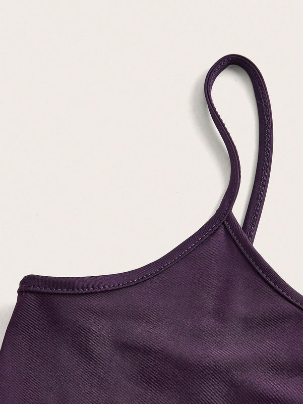 BASICS Top de tirantes unicolor