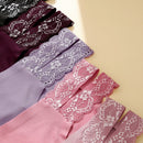Conjunto de lenceria linda de 5 piezas para mujeres, con braguitas bikini sin costuras, de cintura alta, con encaje en V y braguitas sin costuras