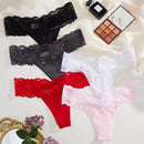Underwear&sleepwear basics 5 paquetes de lenceria de encaje con contrastes y bragas