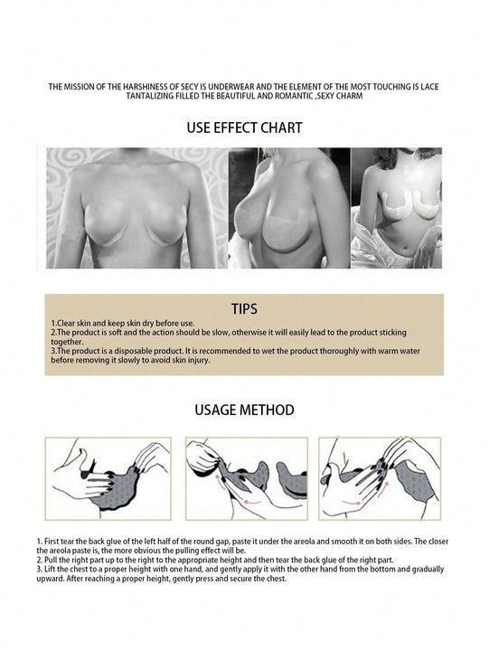1 par Brasier adhesivo en contraste