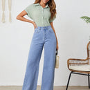 Tall Jeans unicolor bajo crudo
