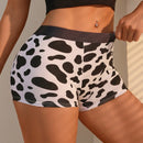 Boyshorts con estampado de vaca
