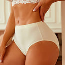 Finetoo set de 5 calzoncillos de mujer de unicolor, comodos y sin costuras