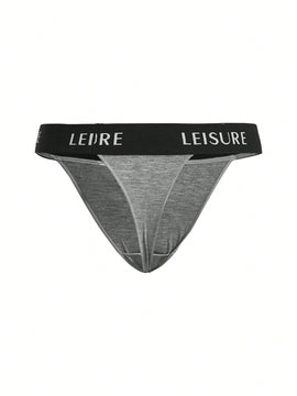 Leisure Tanga con estampado de letra