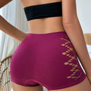 Boyshorts con abertura con tira cruzada