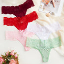 Underwear&sleepwear basics 5 paquetes de lenceria de encaje con contrastes y bragas
