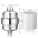 1pc Filtro de Ducha, Filtro de Agua, Filtro de Agua de Baño, Resistente al Óxido, Resistente a Químicos, Cubierta Extraíble, Purificador de Agua de Ducha